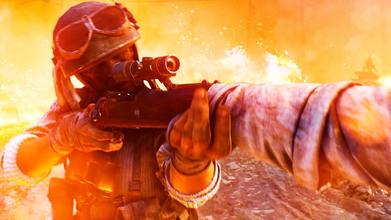 Battlefield 5 — Трейлер королевской битвы «Огненный шторм» (2019)