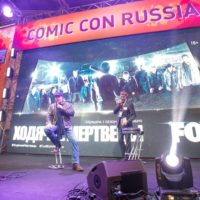 54671 Выступление Майкла Кудлица из Ходячих мертвецов | 1 День Comic Con Russia 2016