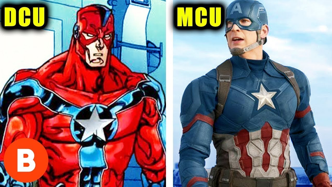 Marvel Characters DC Copied Ranked