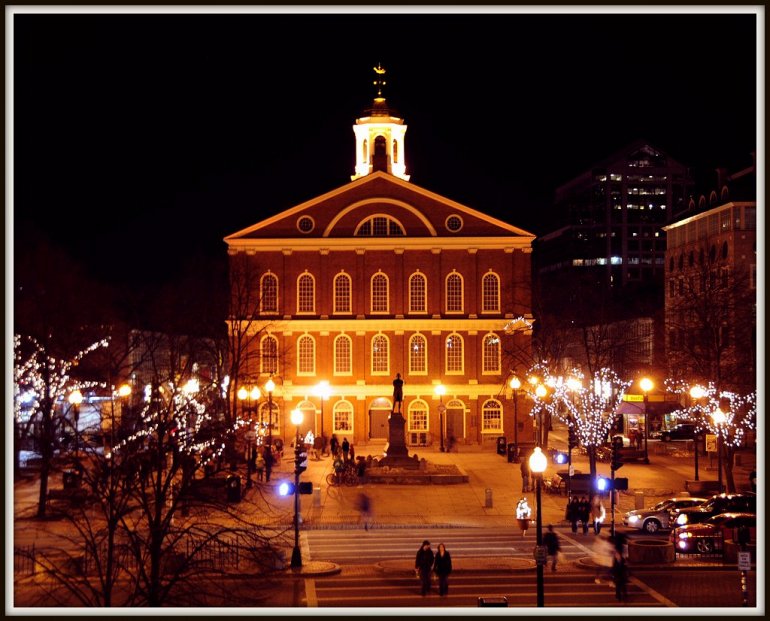 Фанейл-Холл. Историческое сооружение в Бостоне