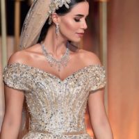 59584 Невеста из Ливана целый год шила себе платье. Получилось потрясающе!