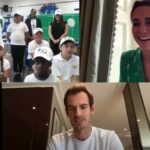 64154 Уимблдон на дому: Кейт Миддлтон и Энди Маррей поговорили со школьниками о теннисе