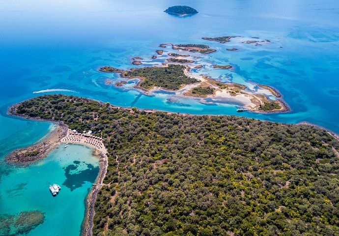 Лихадонисия — архипелаг экзотической красоты в Греции
