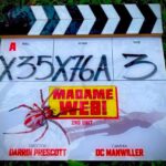 68319 Красный паук на обновленном логотипе фильма «Мадам Паутина» по Marvel